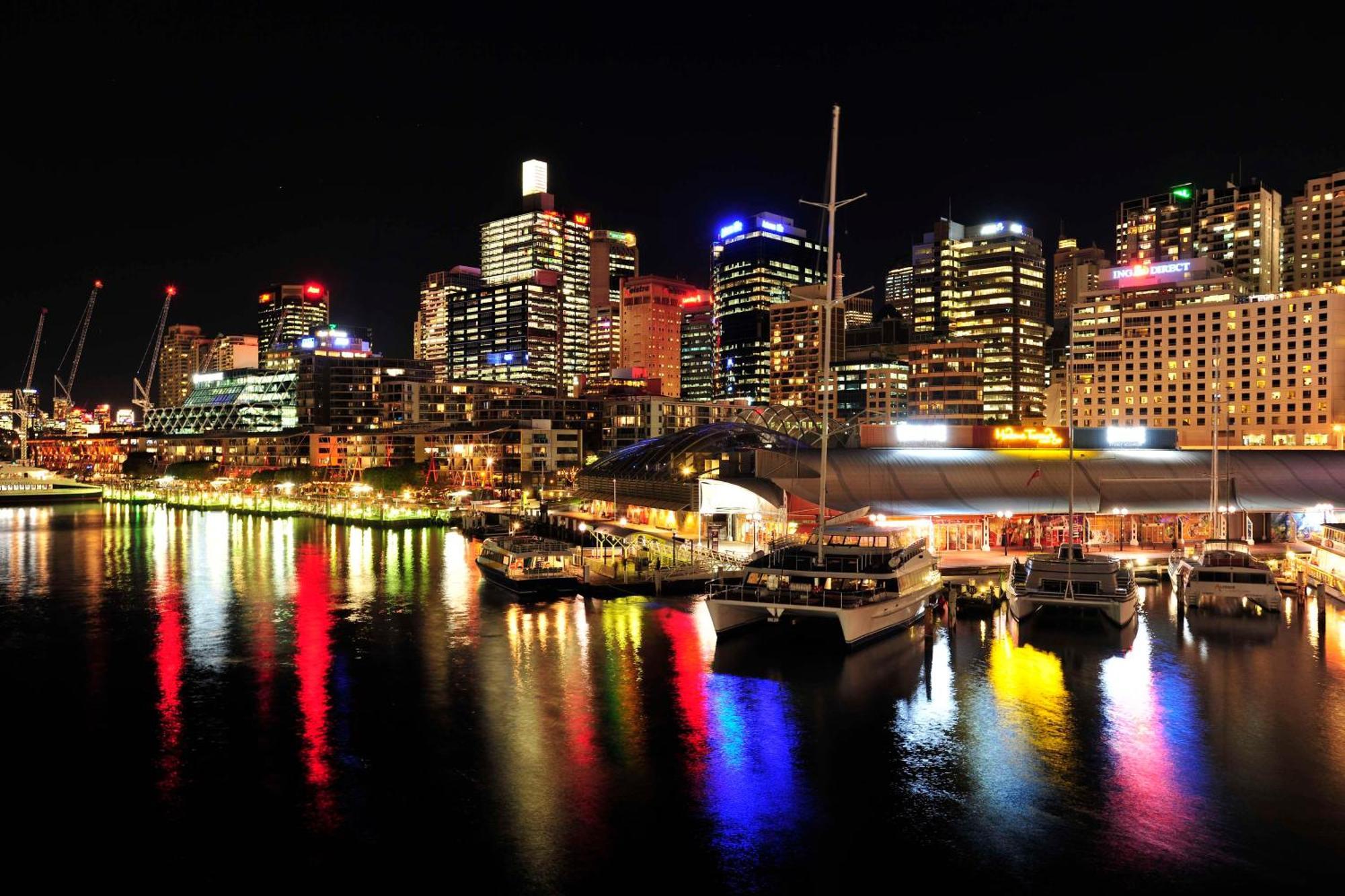 Metro Apartments On Darling Harbour Sydney Esterno foto